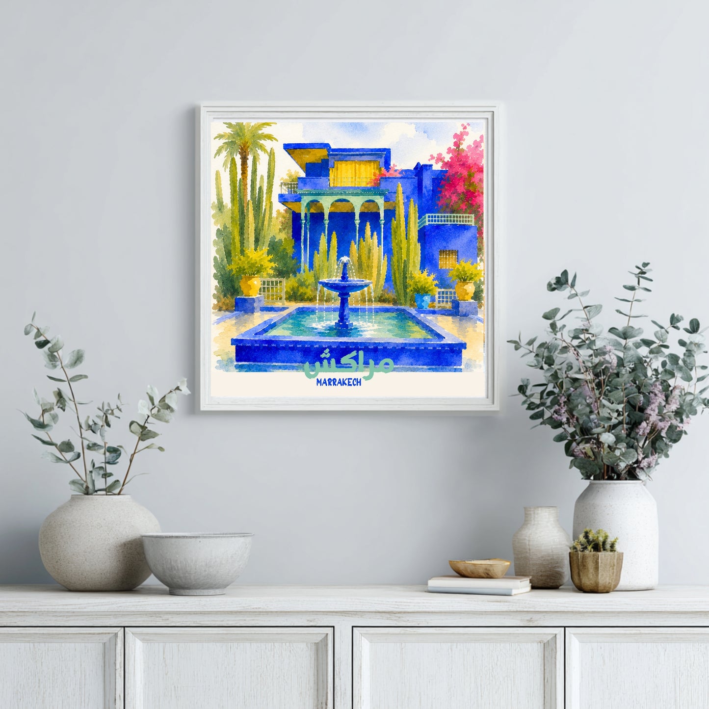 Affiche Maroc - Jardin Majorelle