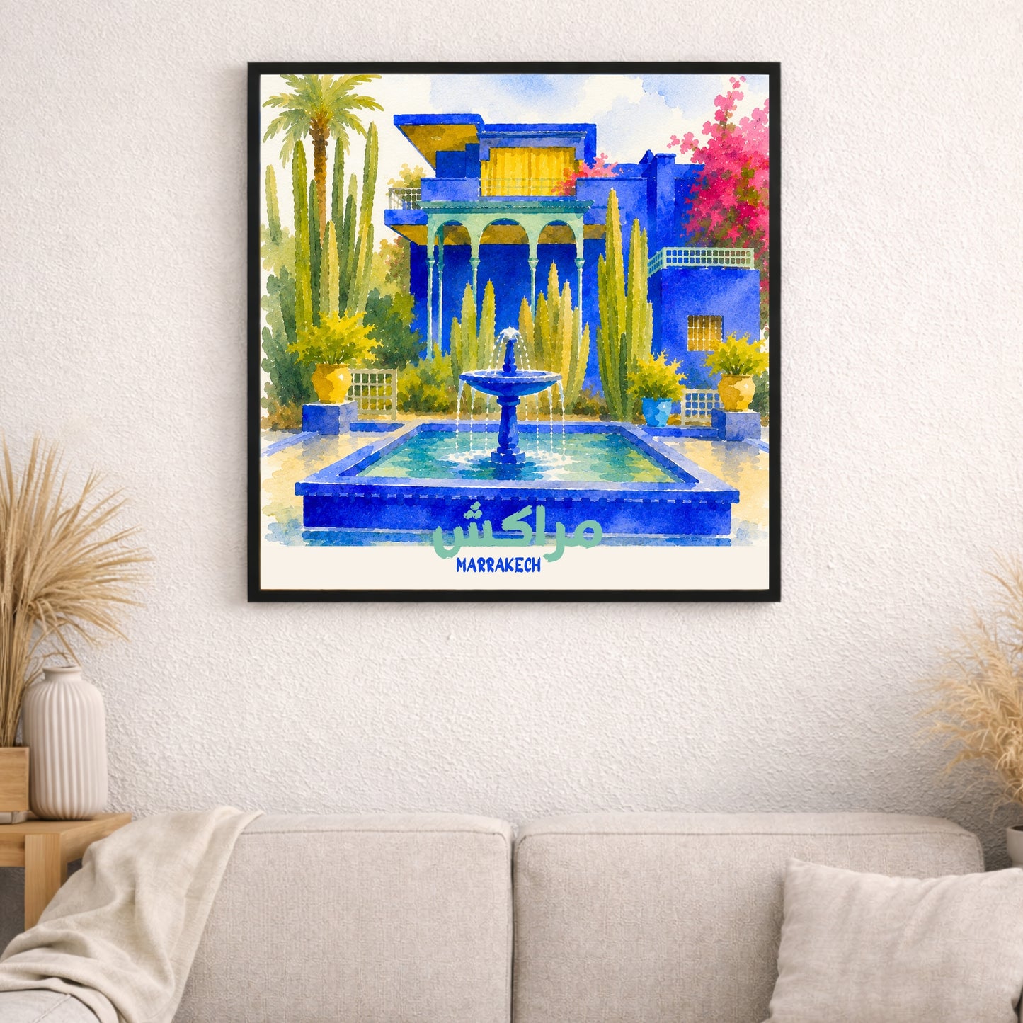 Affiche Maroc - Jardin Majorelle