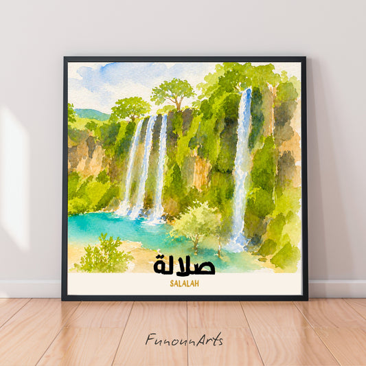 Affiche Oman : Salalah