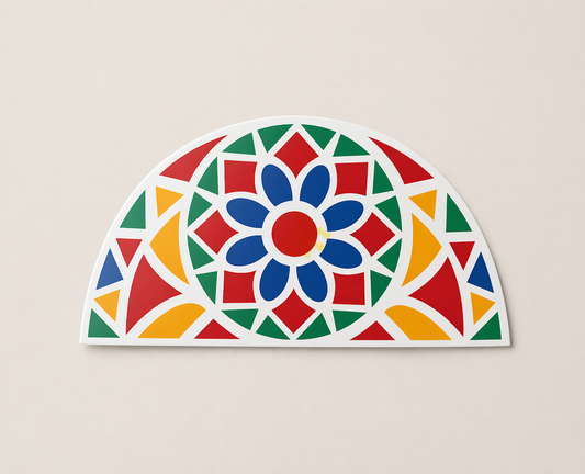 ملصق هاتف من الفولاذ المقاوم للصدأ: But First Qahwa