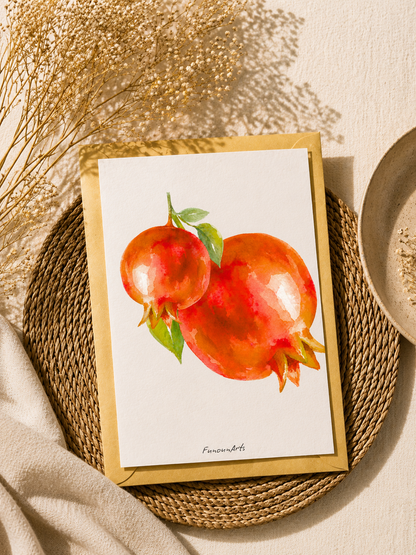Postcard: Lemon tree