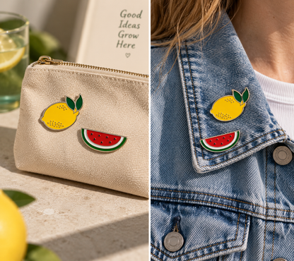 Pin's Méditerranéen Citron